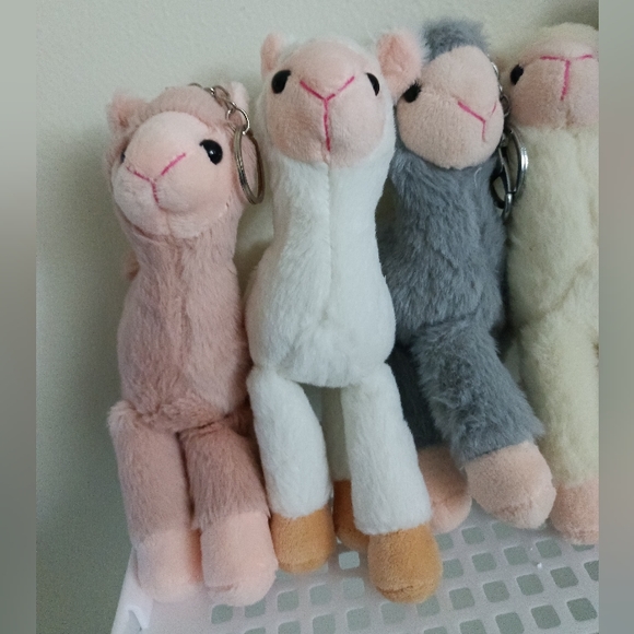 🌿 5/$15🌿Cute Plush Baby Camel Keychain, Bag, Backpack Charm, Car Pendant, 7" H - Picture 2 of 8